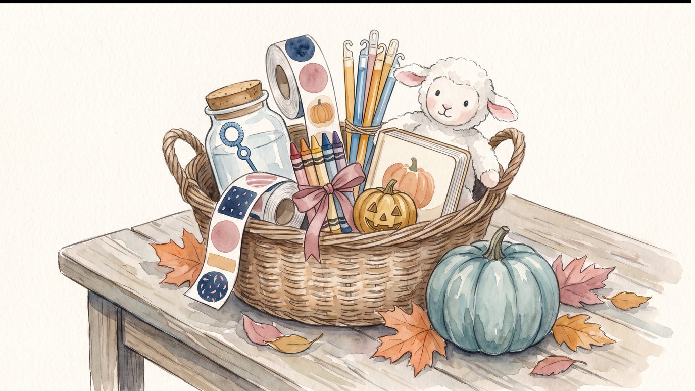 Thirteen things for a boo basket that aren't candy