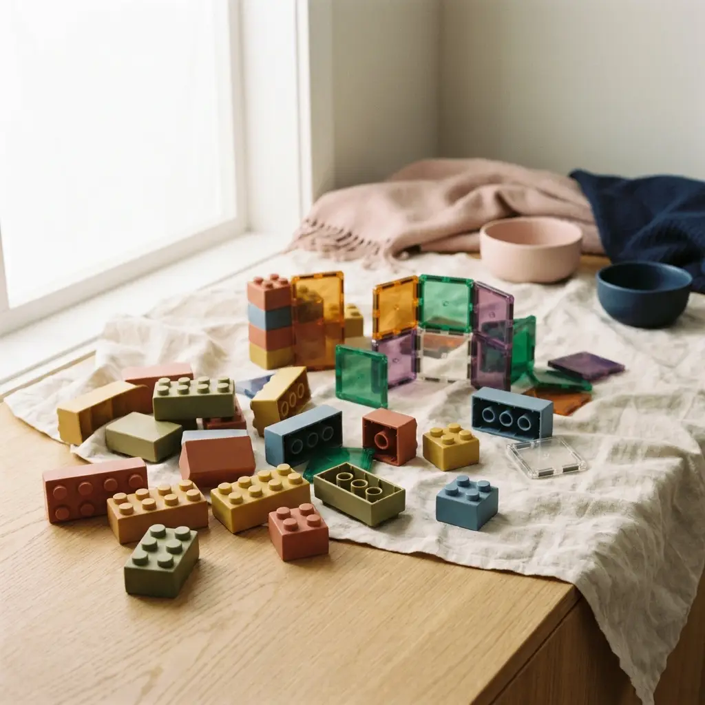 Magna-Tiles Clear colors 32-piece set